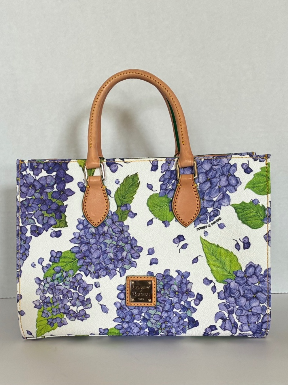 Dooney & Bourke "Janine" Hydrangea Satchel